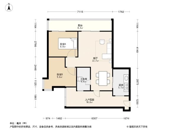 幸福立方户型图