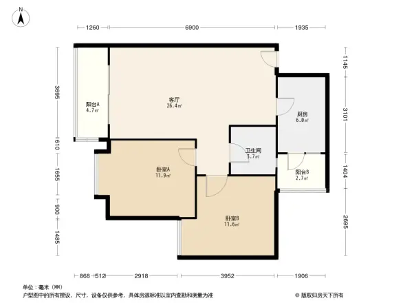 大湾学府雅园户型图