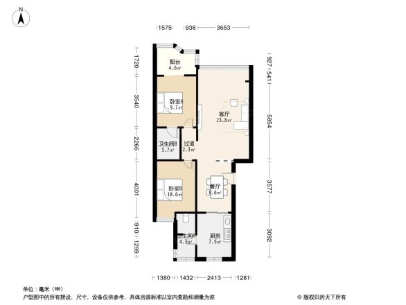 华民逸园户型图