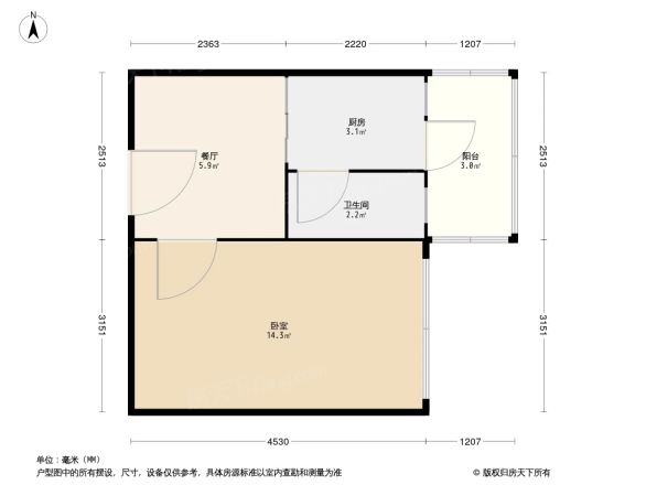 新开路户型图