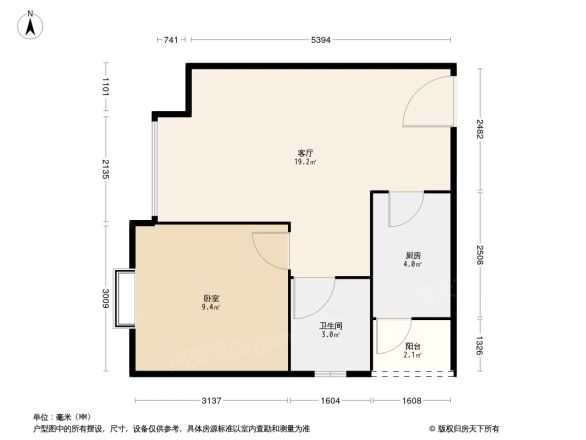 太平盛世B区户型图