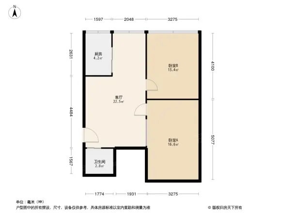 宏达公寓户型图
