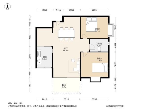 富豪山庄户型图