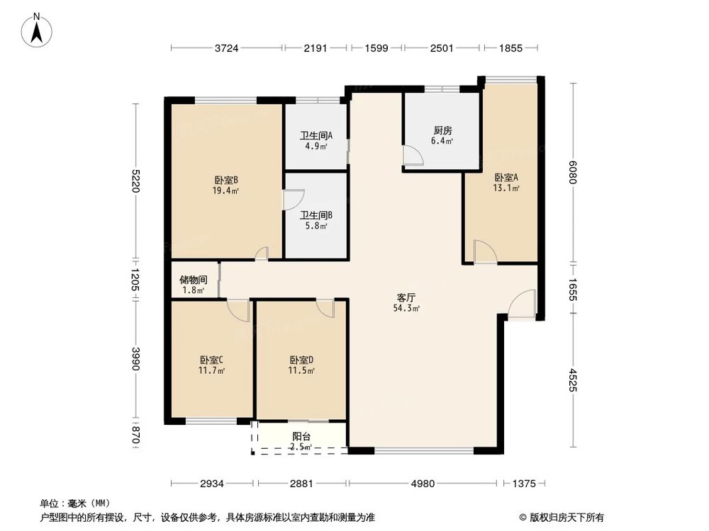 相似户型图