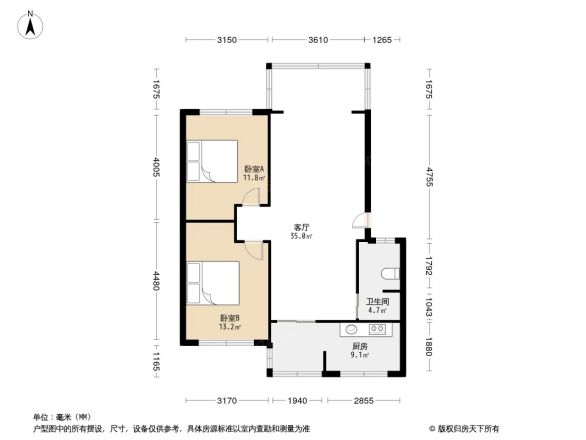 峨影厂宿舍户型图