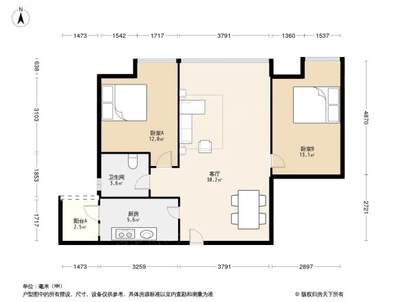 优山美墅户型图