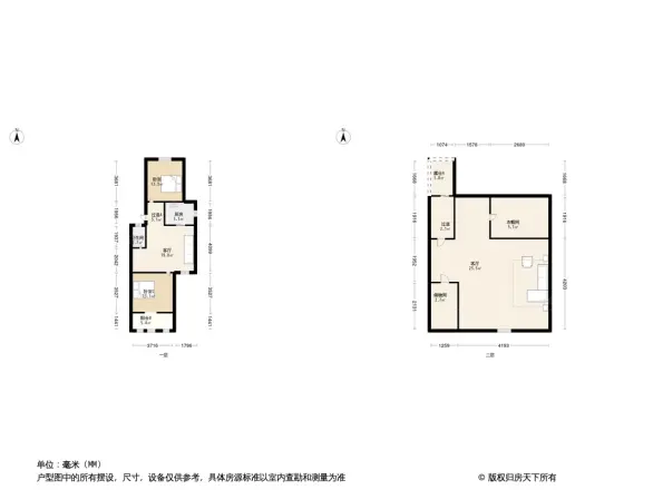 雨麓苑户型图