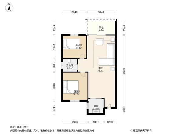 怡雅花园户型图