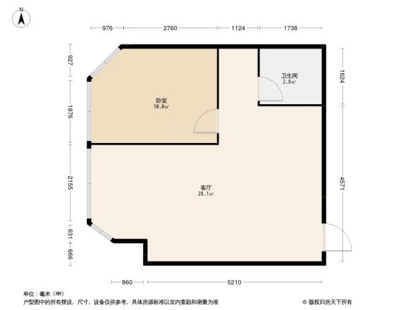 新棕北公寓小区户型图