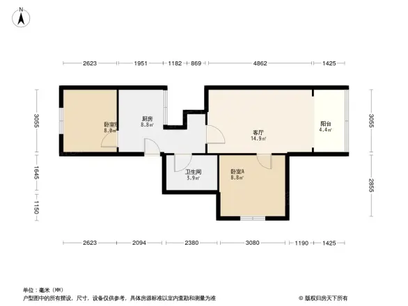太平南路257号户型图