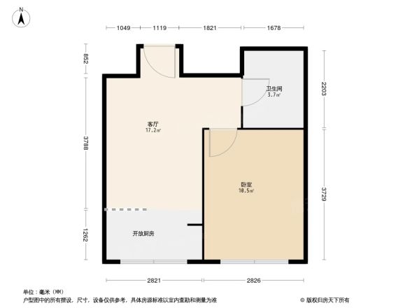 左岸尊邸户型图