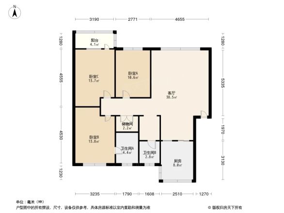 华阳教师苑户型图