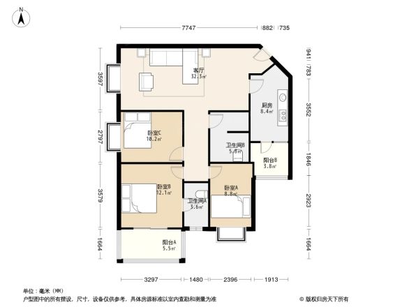 两河路188号户型图