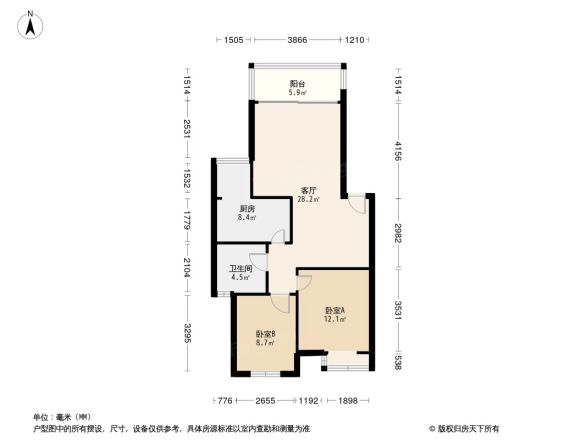 西华雅苑户型图