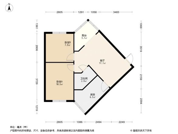 文家东巷18号院户型图