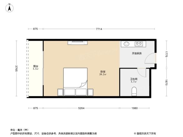 麓湖盛景小区户型图