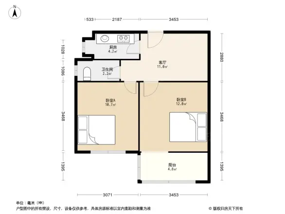 文化六村户型图