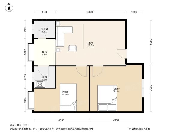 林苑楼户型图