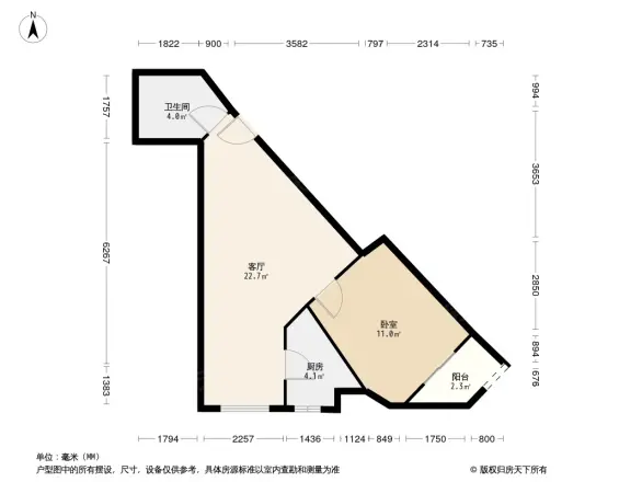 釜山国际城市公馆户型图