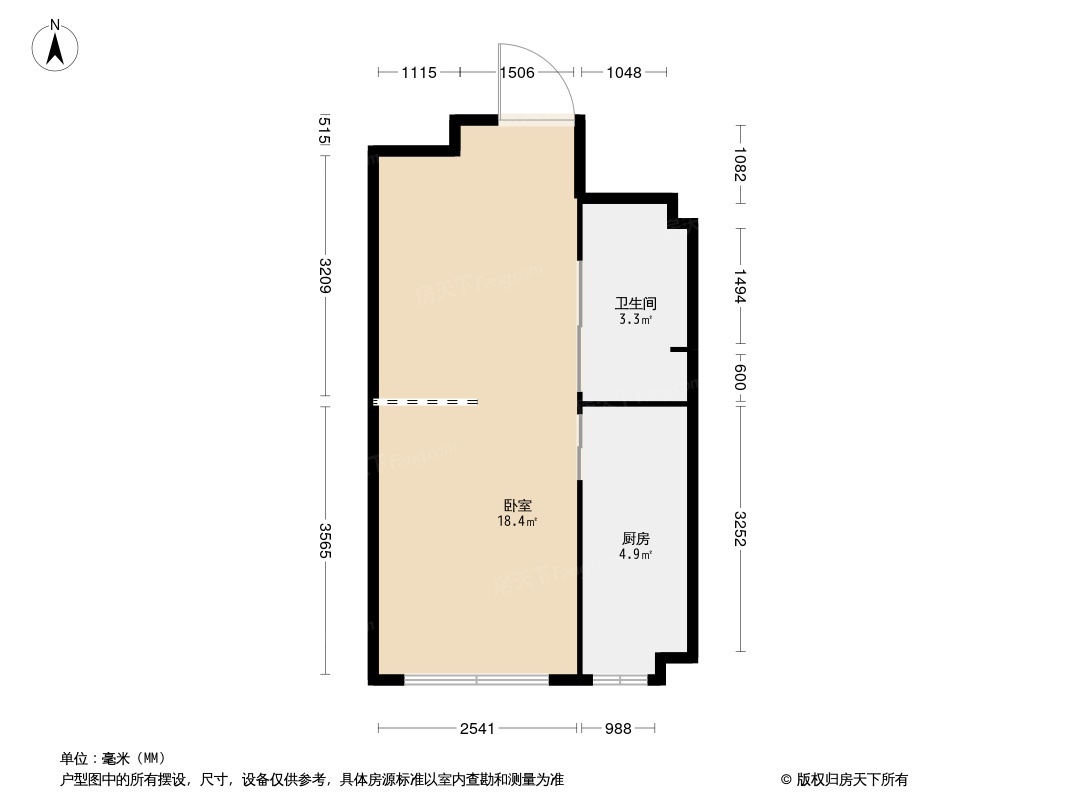 户型图1/2