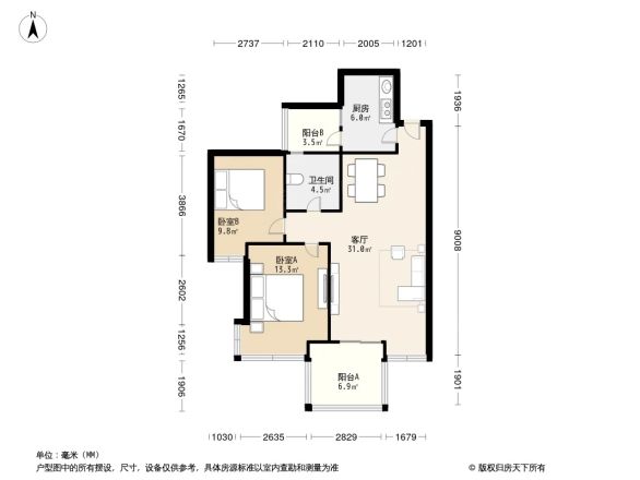 玲珑南域户型图