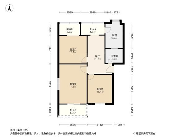 东风路社区户型图