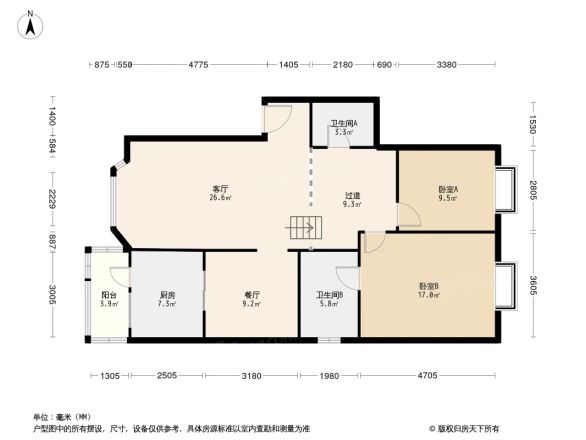 千禧华庭户型图