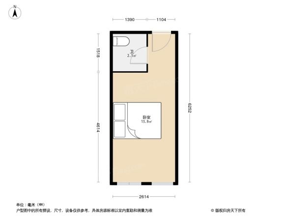 富华商贸大厦公寓户型图