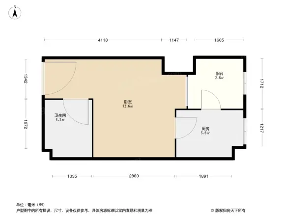金华壹号户型图