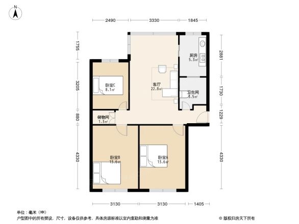 光华公屋一期户型图