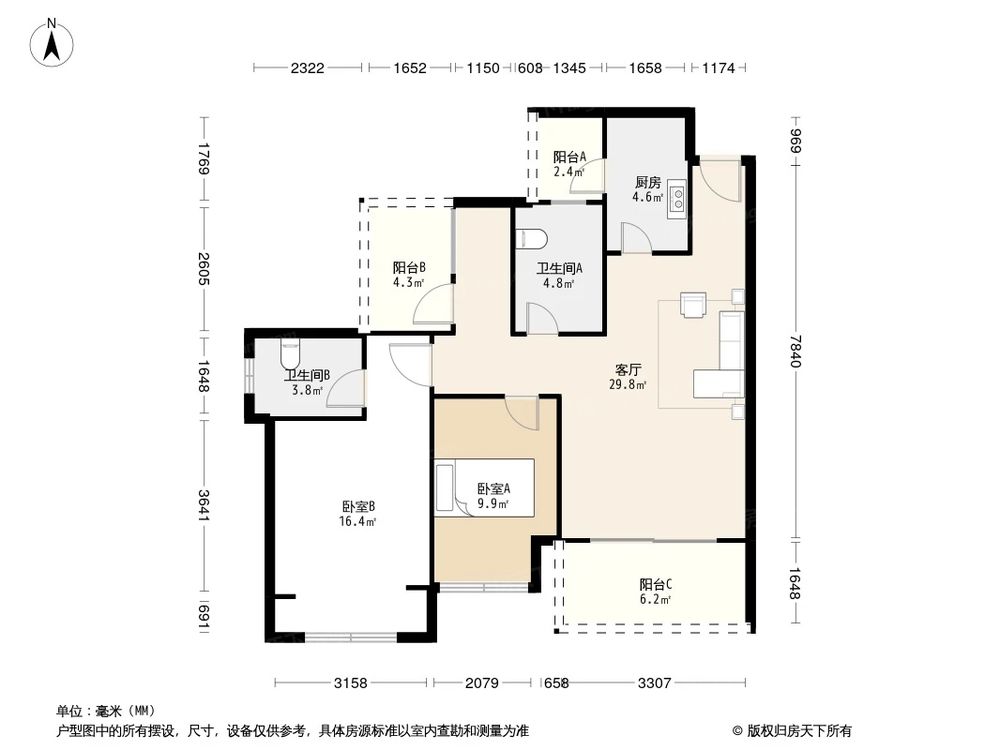 相似户型图
