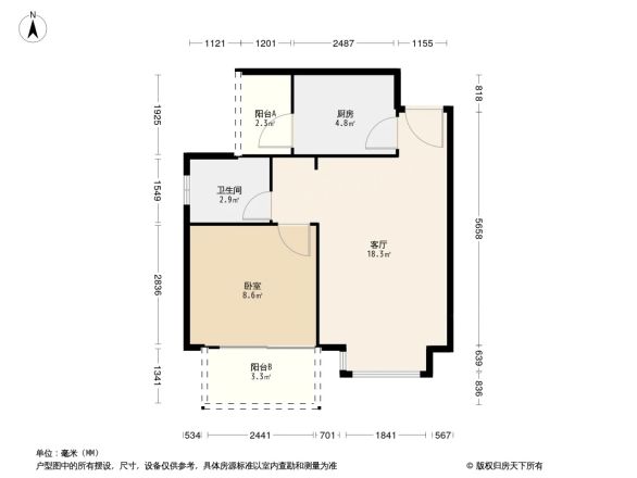 金沙美邻二期户型图