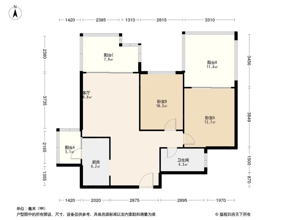 相似户型图