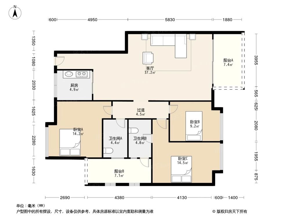 相似户型图