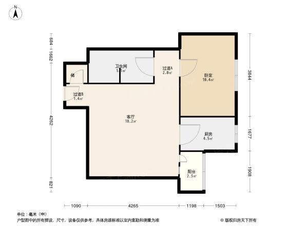 正阳北里户型图