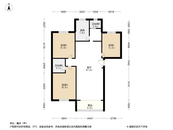西藏阳光苑户型图