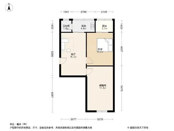 解放路一段120号院户型图
