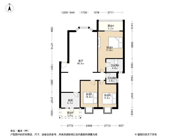 南馨园户型图