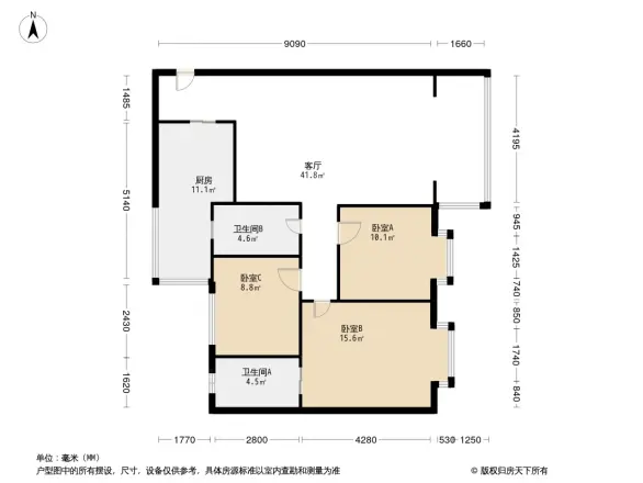 桂香苑户型图