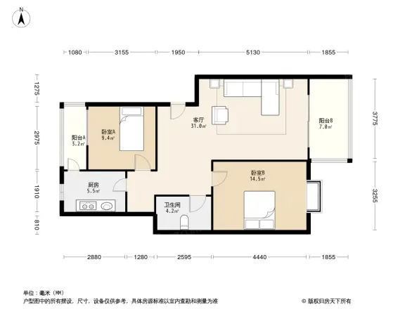 桂香苑户型图