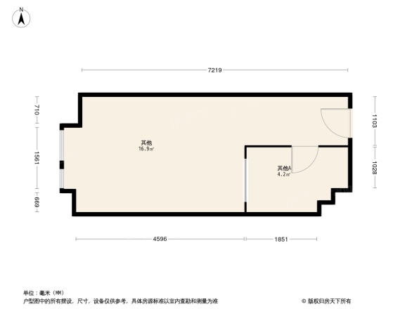 金科星耀天都公寓户型图
