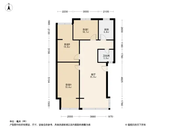 玉林南街12号院户型图