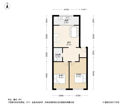 孛兰小区户型图