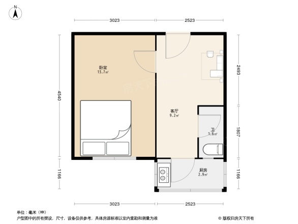 机床一小区户型图