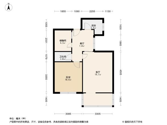 青华路22号院户型图