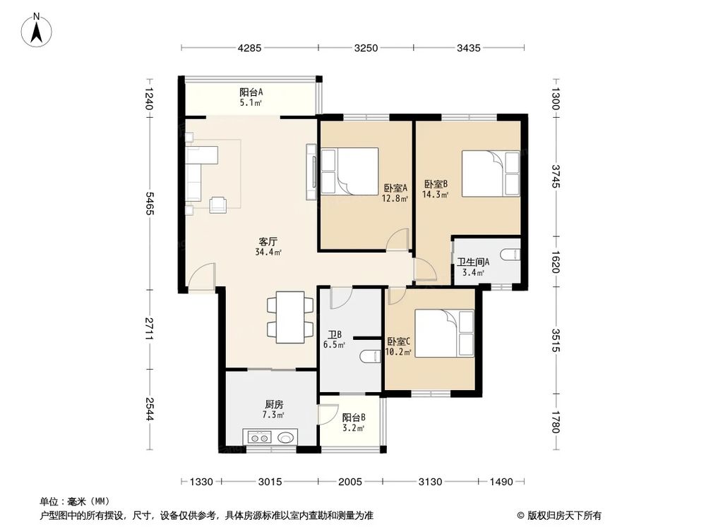 相似户型图