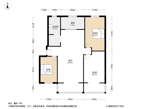 祥和园户型图