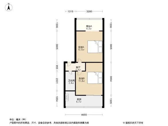郭家桥北街10号院户型图
