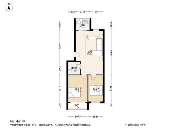 育慧街户型图