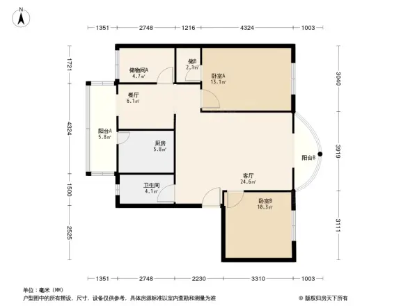 原野庄园户型图